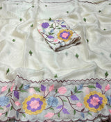 Space silk Embroidery