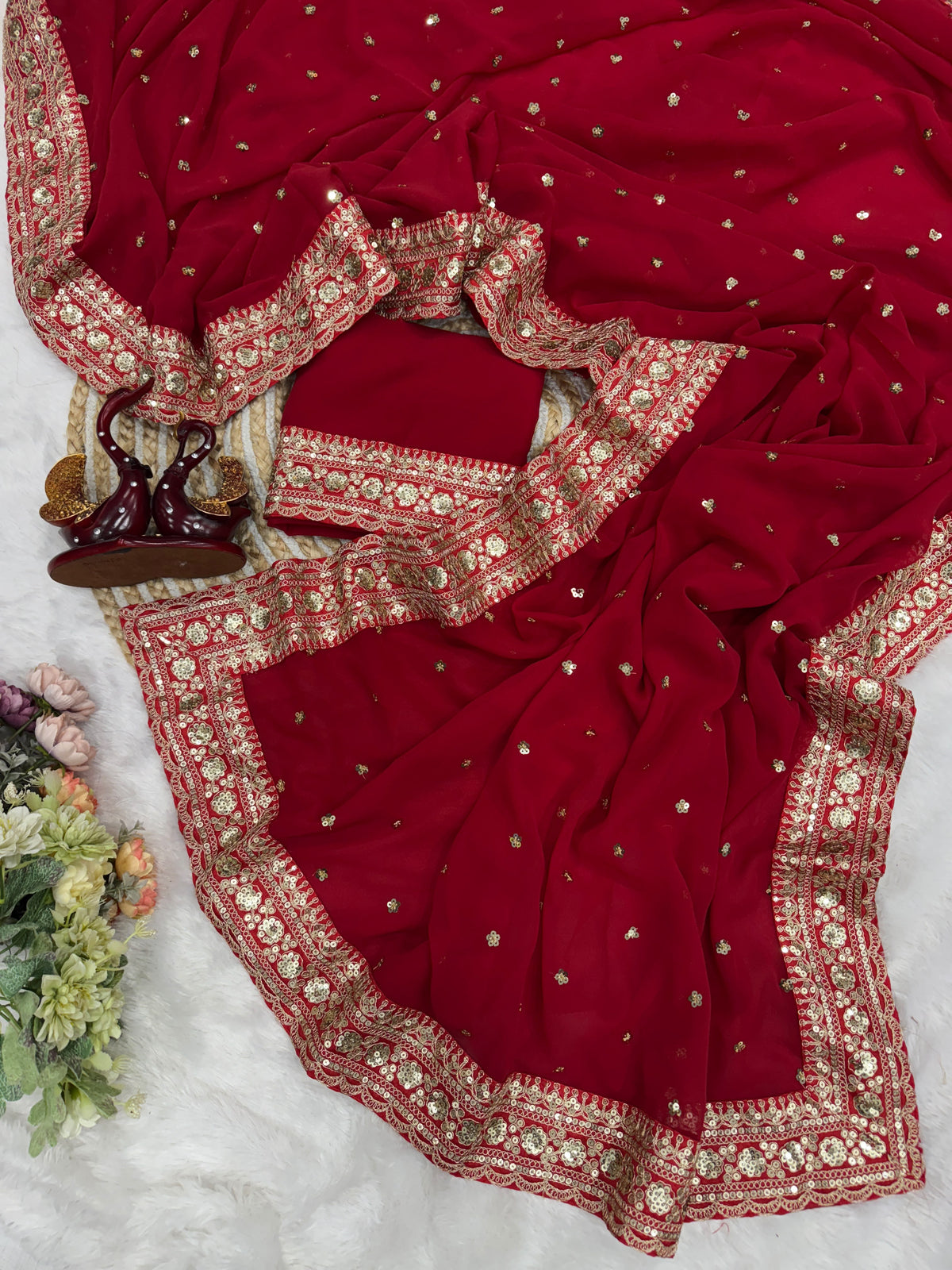 Fox Georgette saree