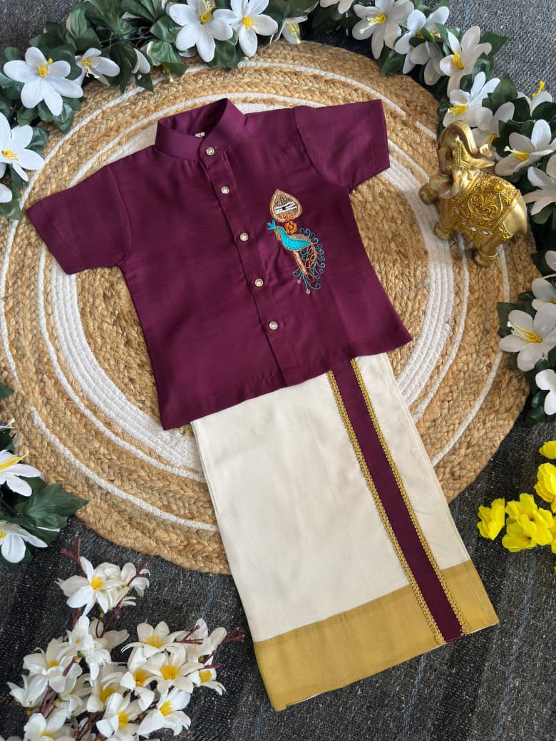 Kids Shirt-Dhoti