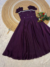 Premium Space Silk Gown