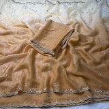 Dual shade Space silk sarees