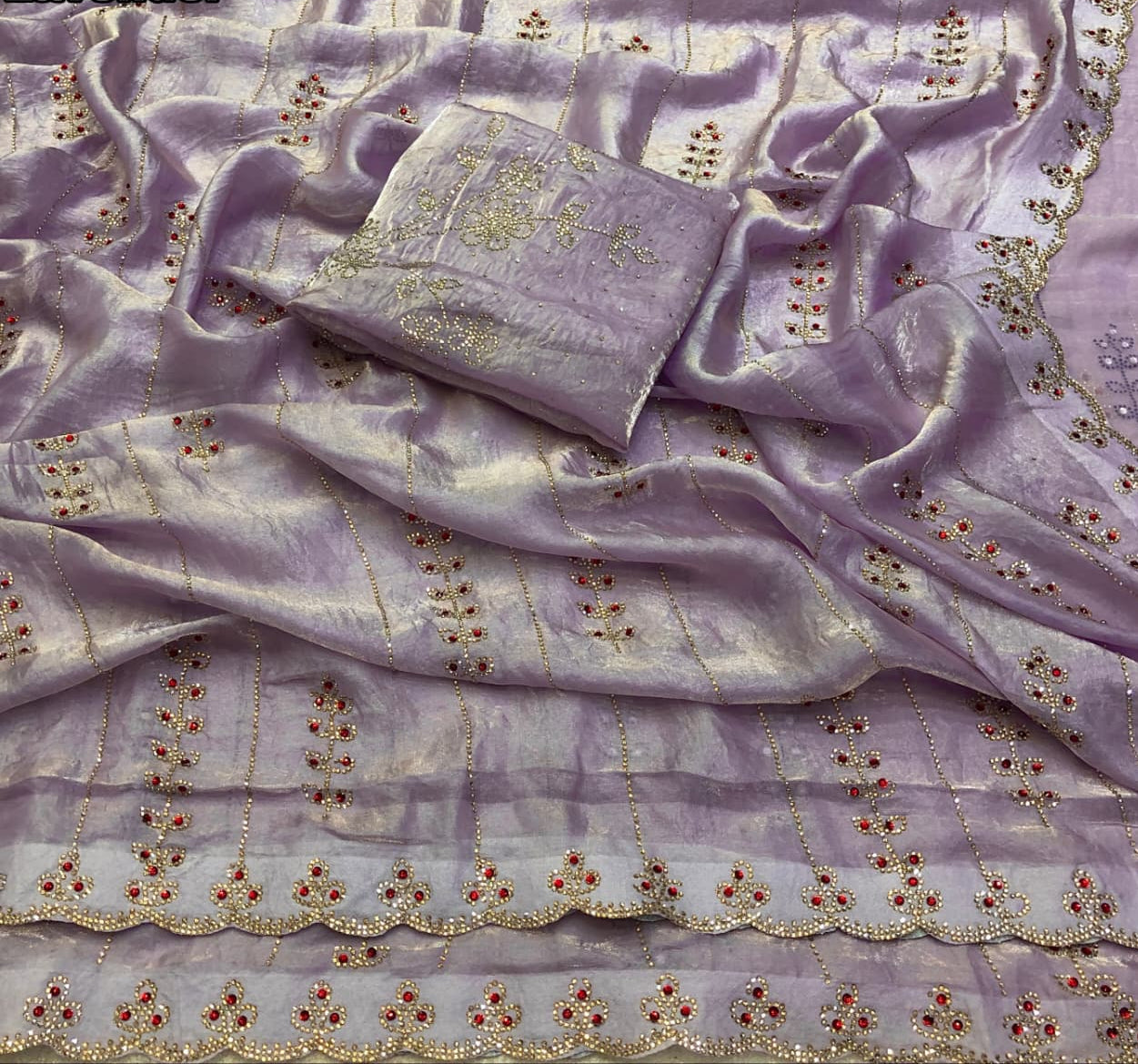 Space silk premium Jharkhan work