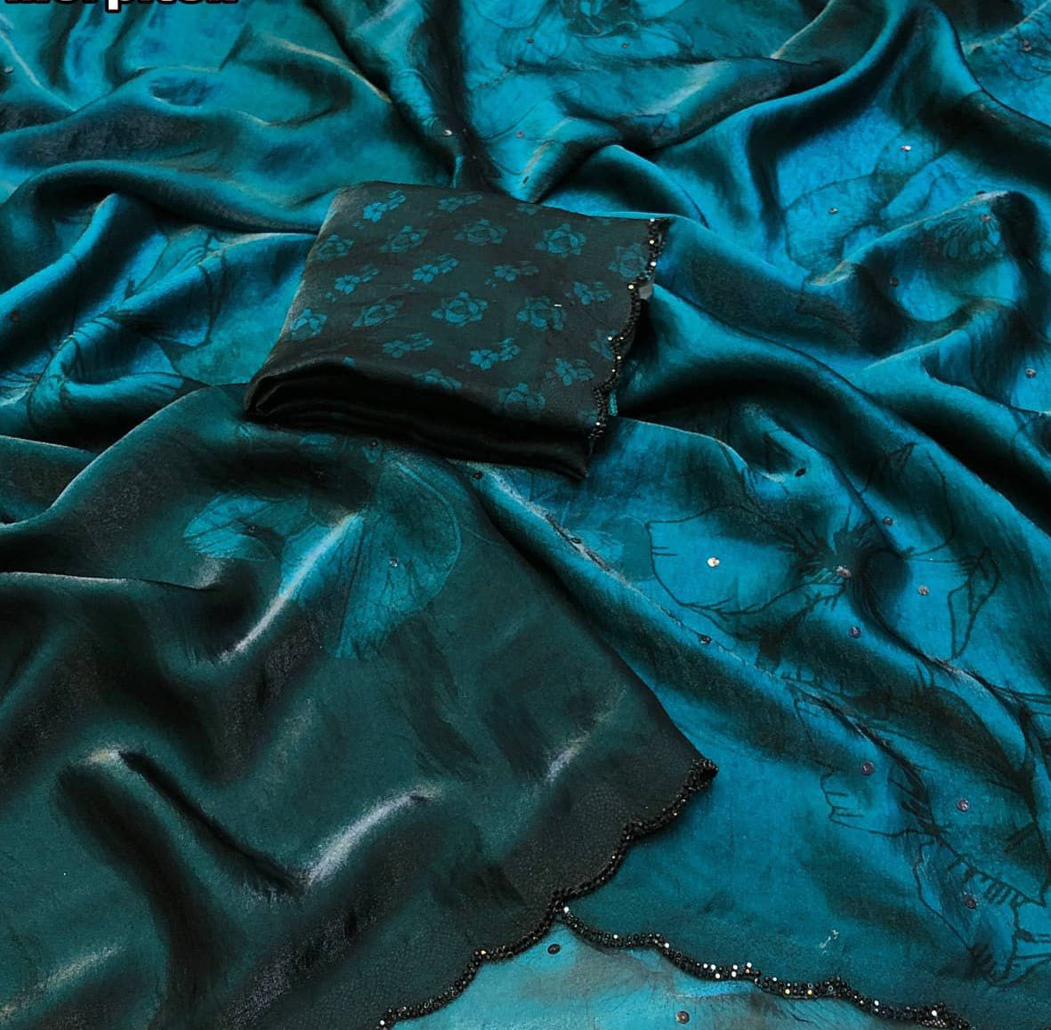 Floral Space silk sarees