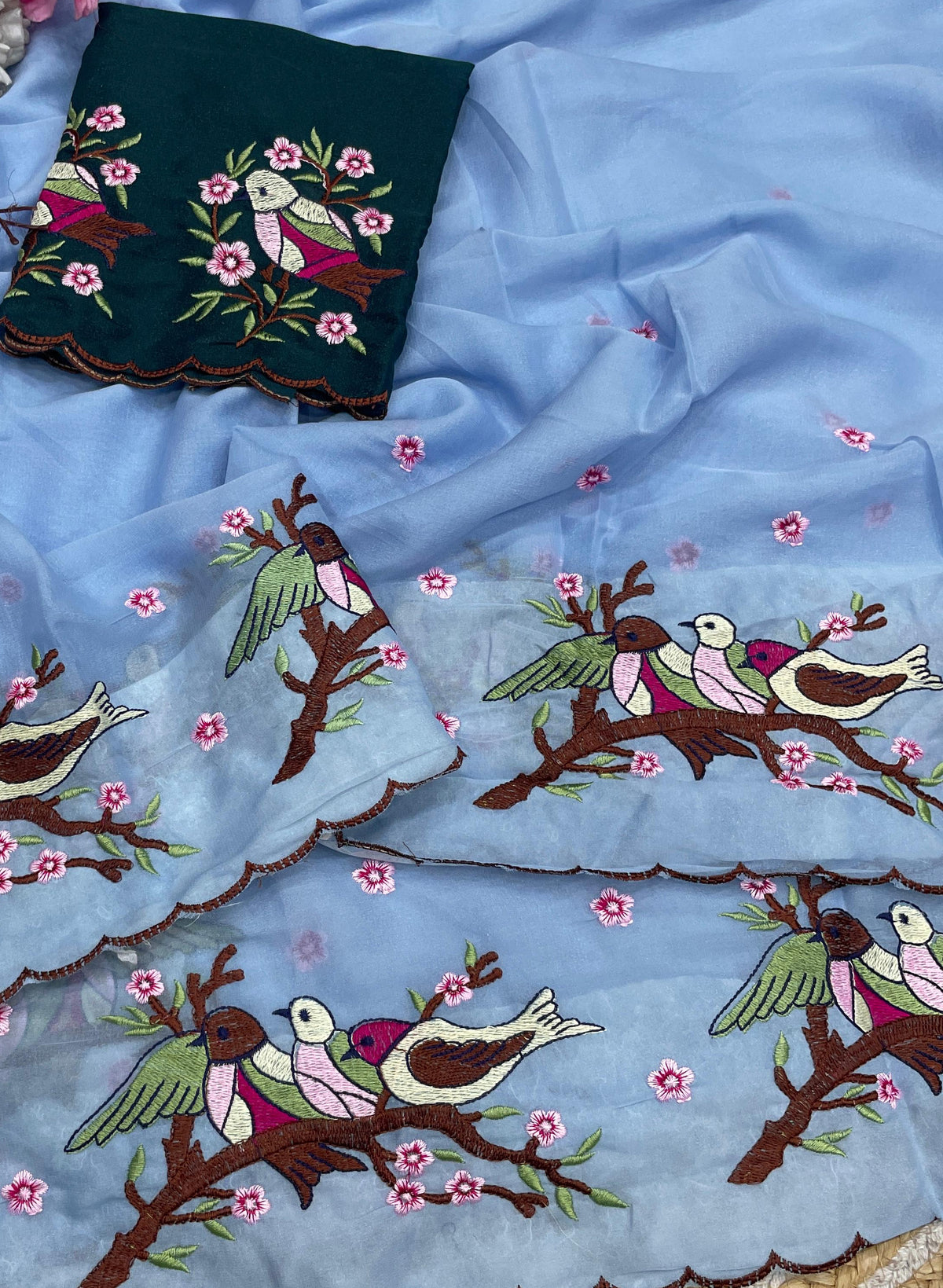 Premium georgette sarees