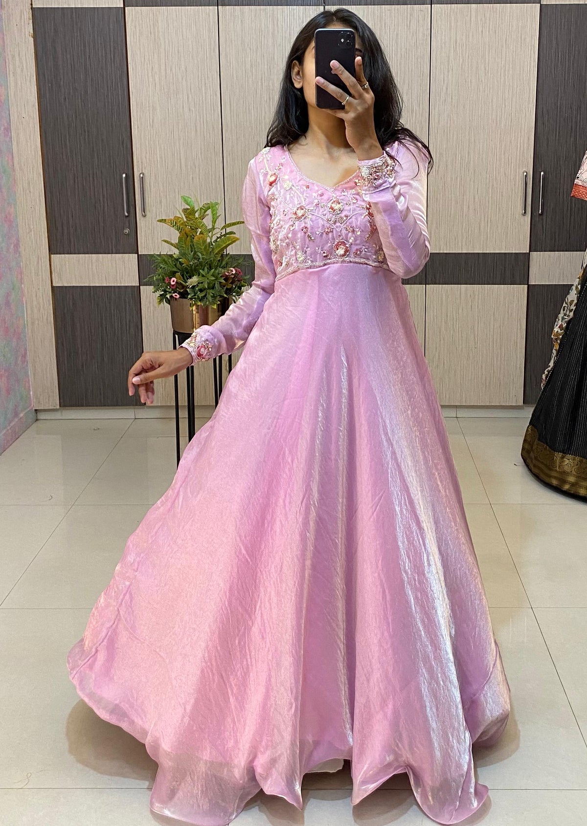 Premium Space Silk Gown