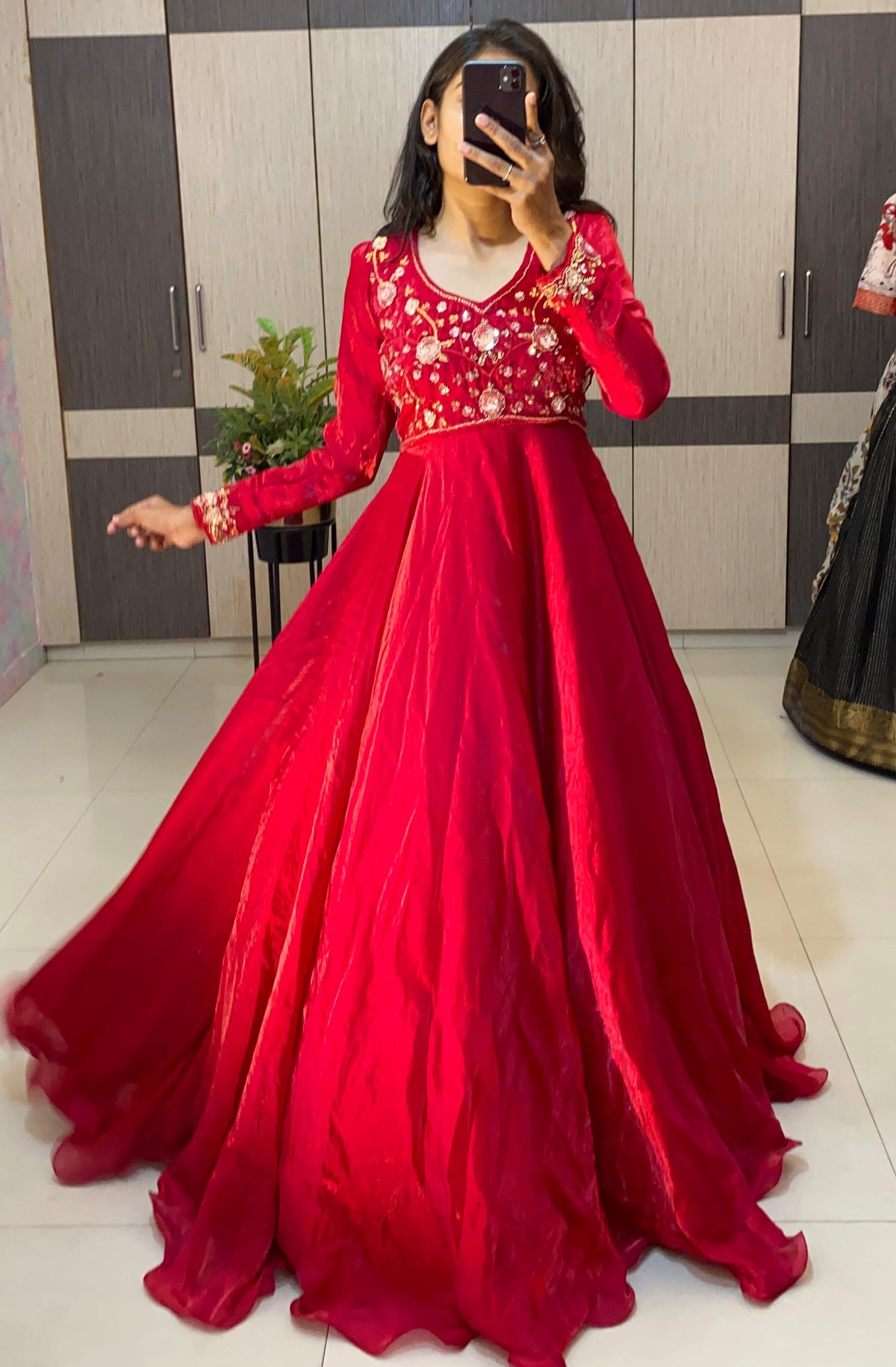 Premium Space Silk Gown