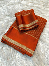 Viscose Georgette Saree