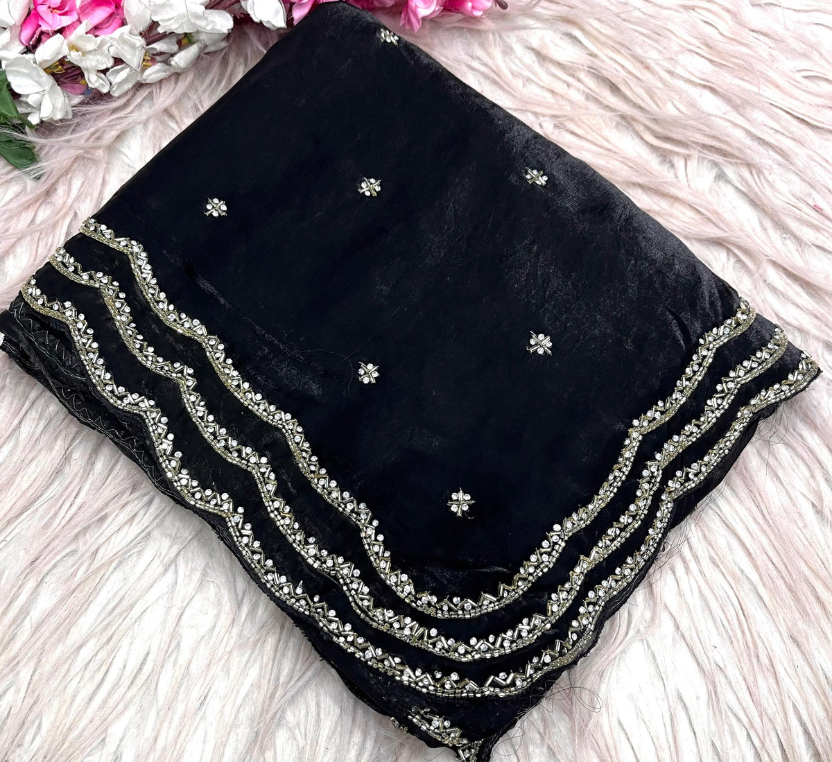 Space silk 3 Line sarees
