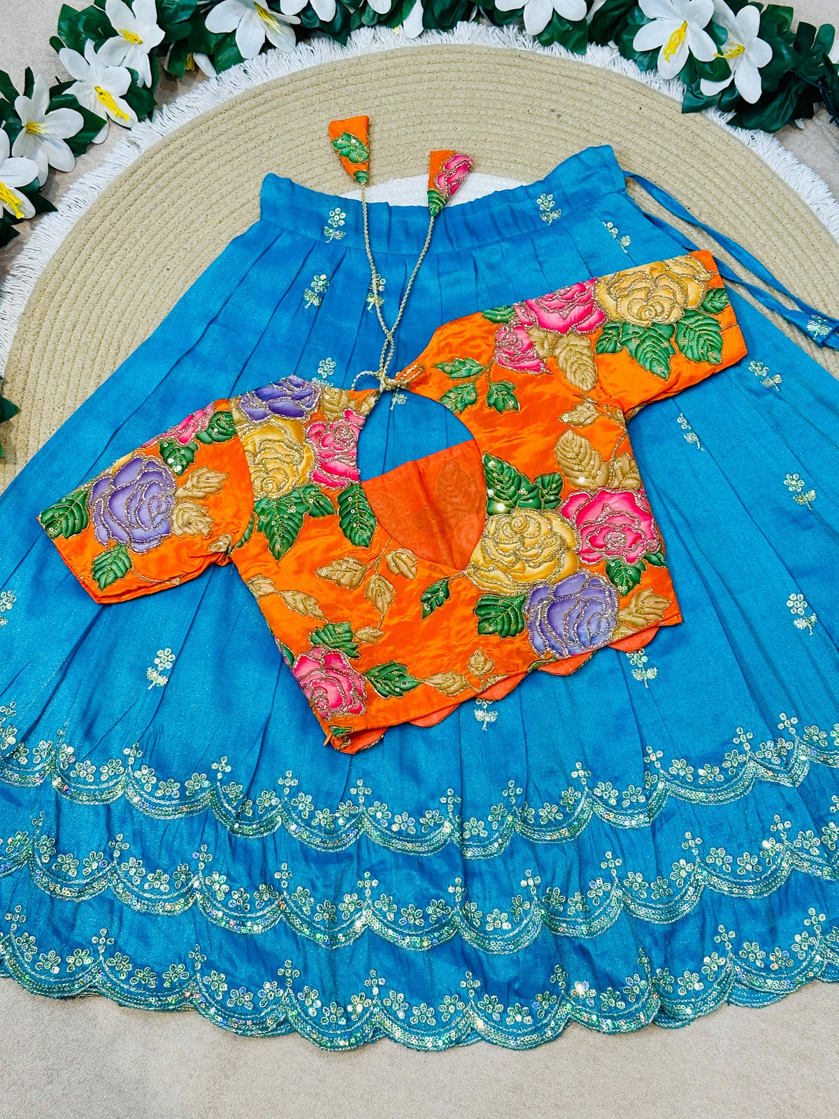 Kids lehenga