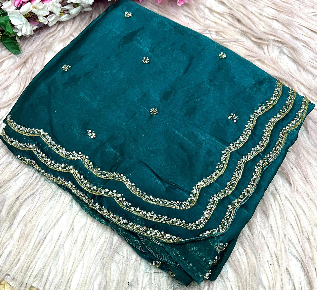 Space silk 3 Line sarees