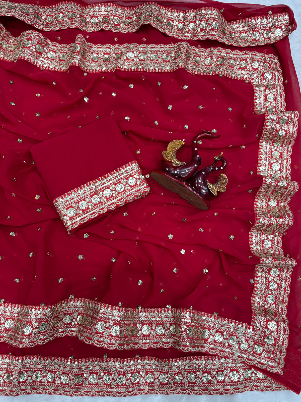 Fox Georgette saree