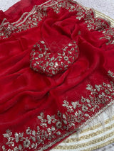Space silk Chiffon Dual ton