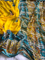 Premium georgette sarees