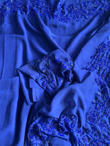 Georgette handwork sarees