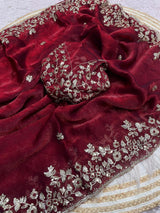 Space silk Chiffon Dual ton