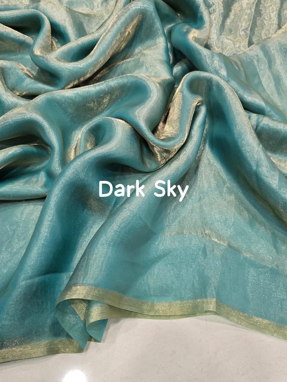 Space silk sattin sarees