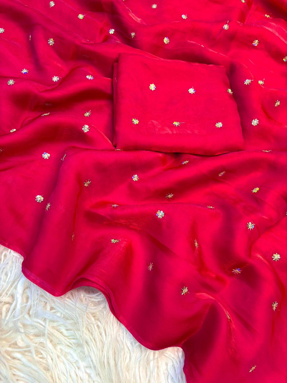 Space silk sequence butti