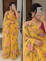 Georgette sarees