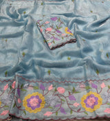 Space silk Embroidery