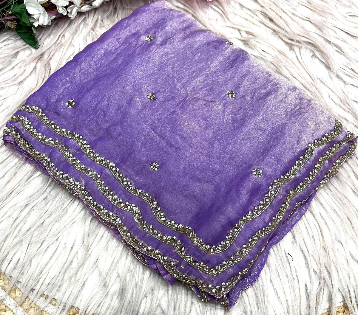 Space silk 3 Line sarees
