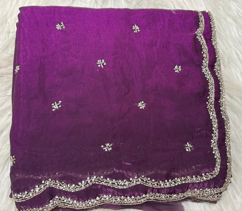 Space silk 2 line sarees