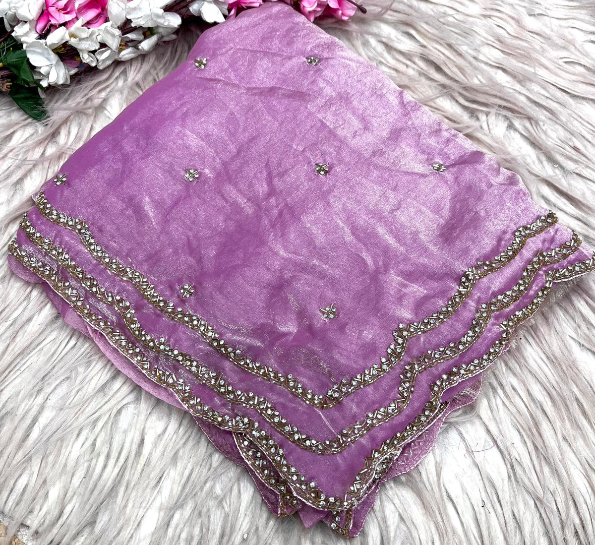 Space silk 3 Line sarees