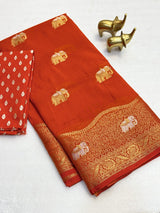 Pure viscouse silk