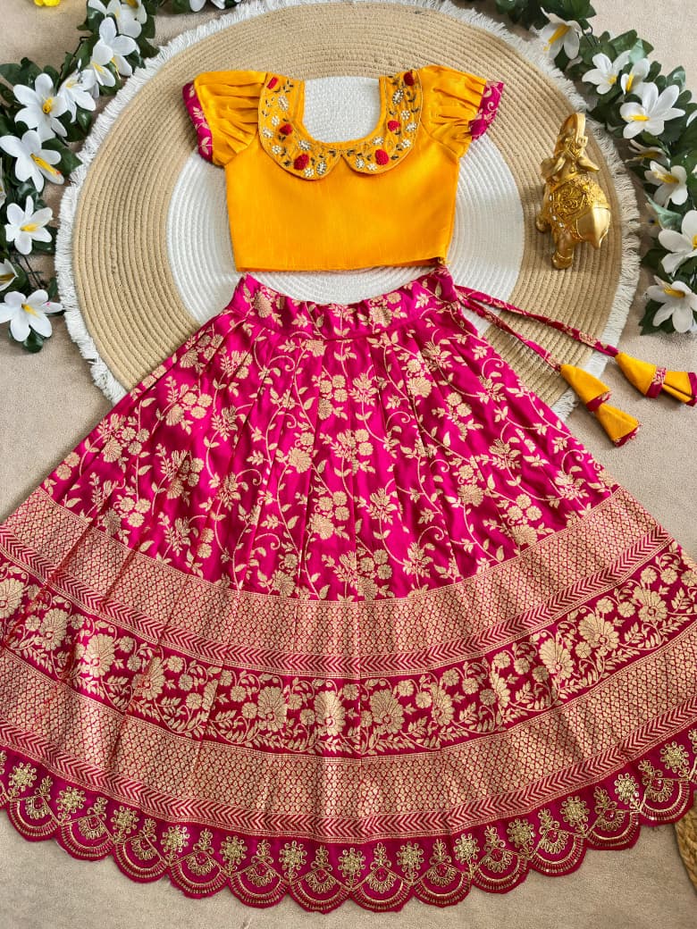 Kids lehenga