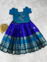 Kids lehenga with handwork