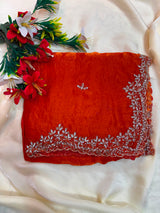Premium Space silk handwork sarees