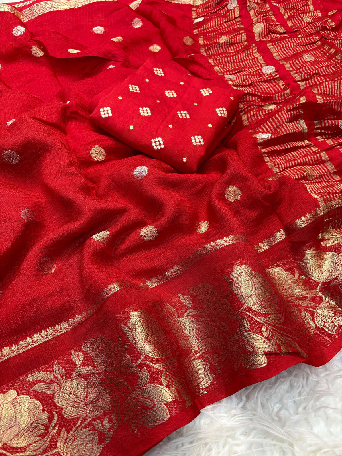 Pure viscouse kota silk sarees