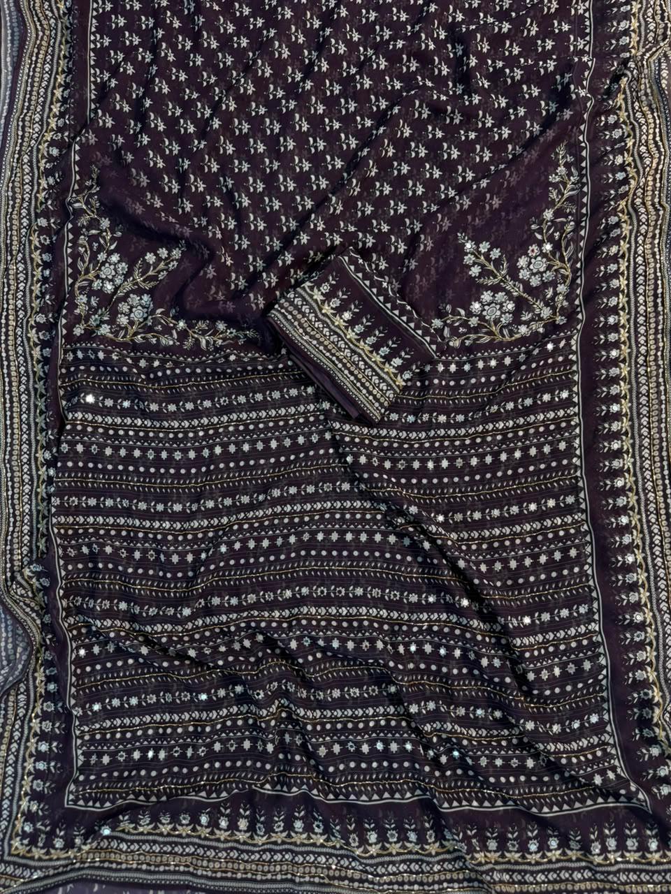 Rashmika inspired saree
