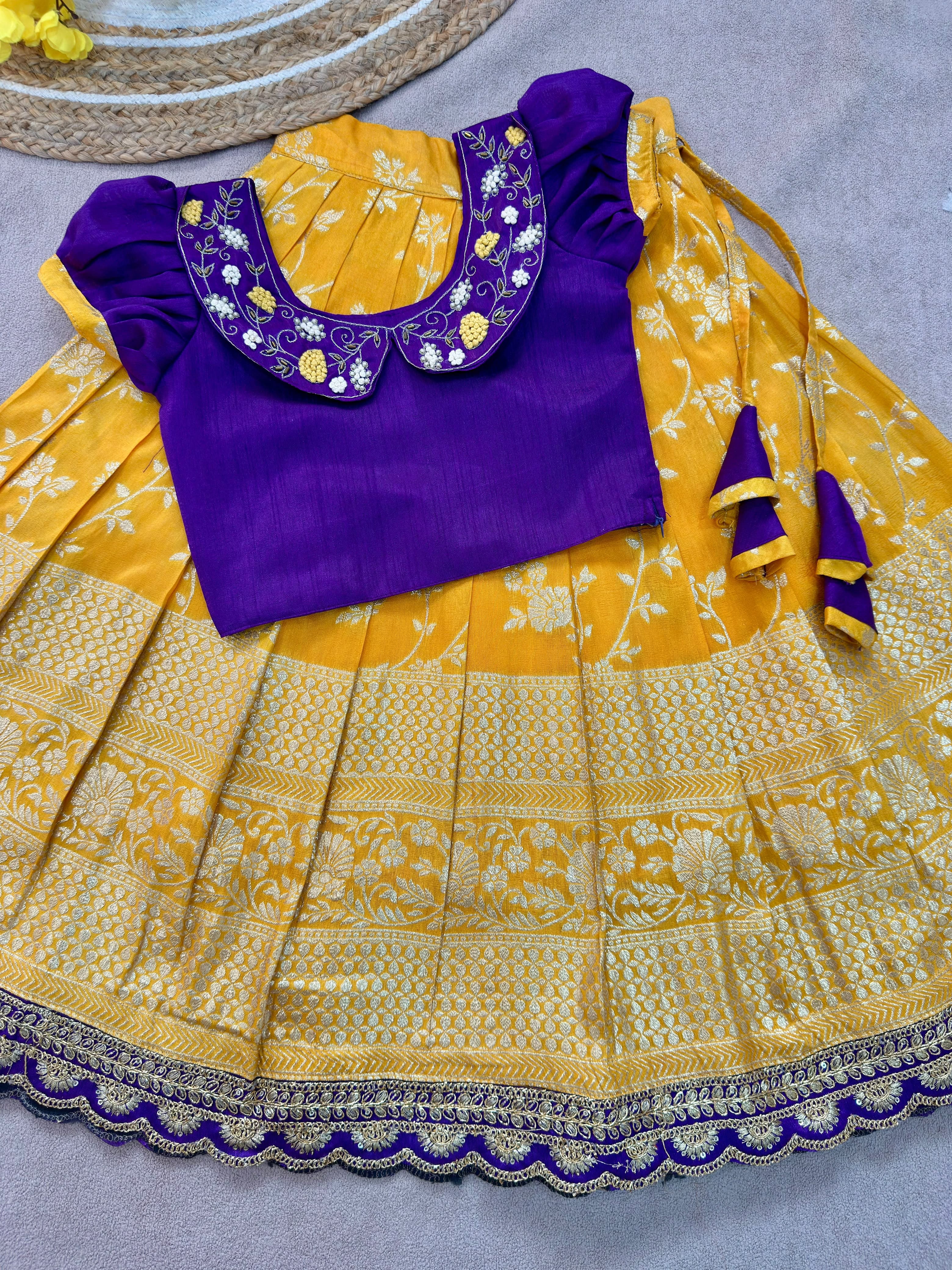 Kids lehenga