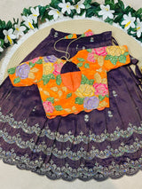 Kids lehenga