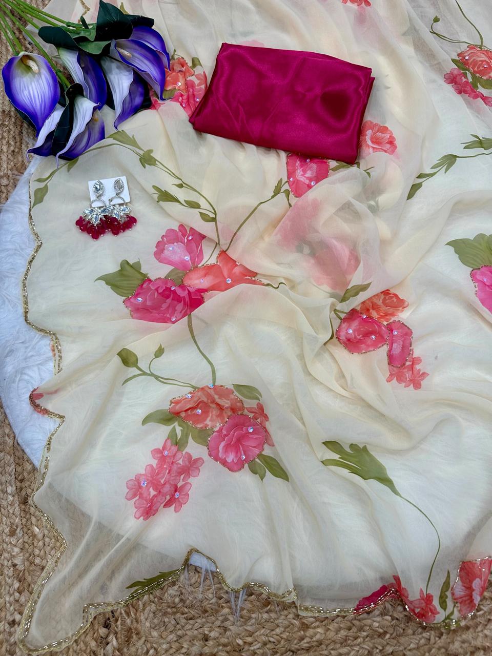 Georgette sarees