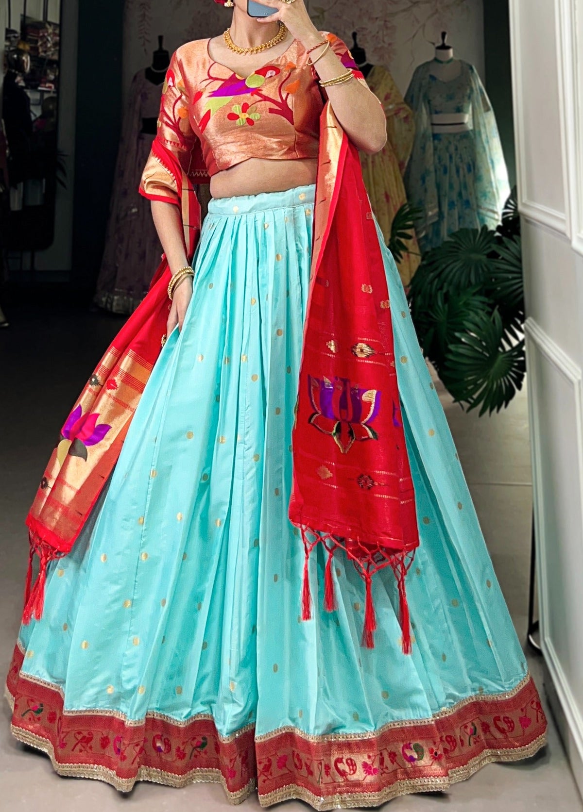 Paithani lehenga
