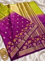 Banarasi viscose silk saree