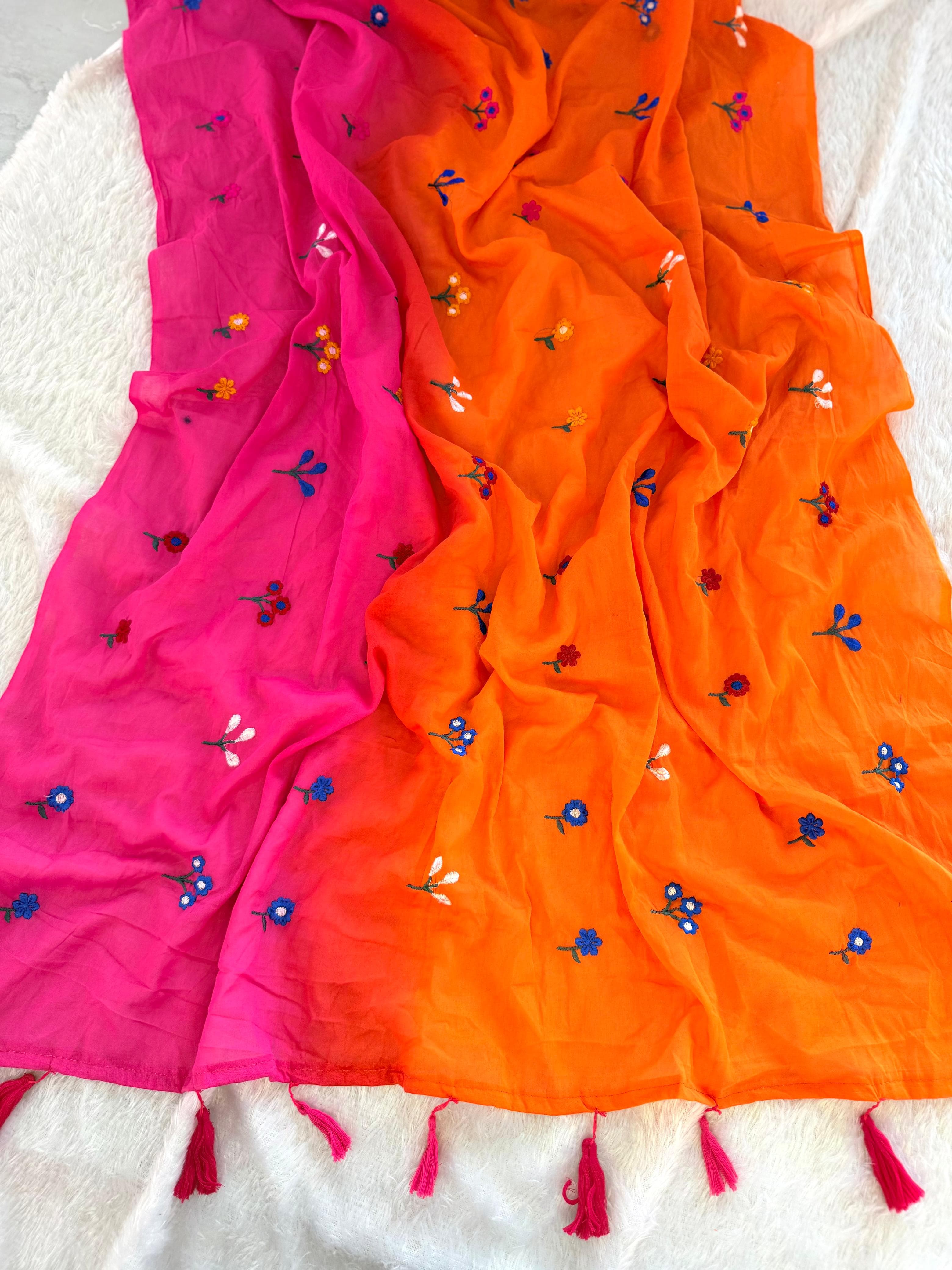 Mul cotton sarees
