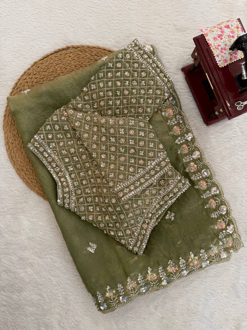 Dhorasani Space silk satin