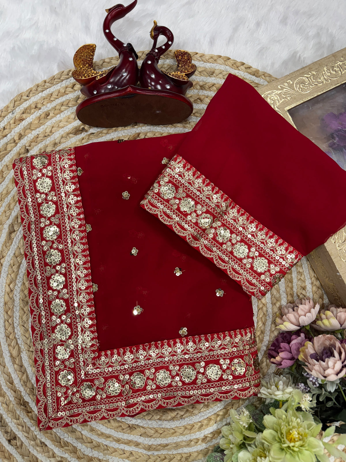 Fox Georgette saree
