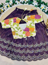 Kids lehenga