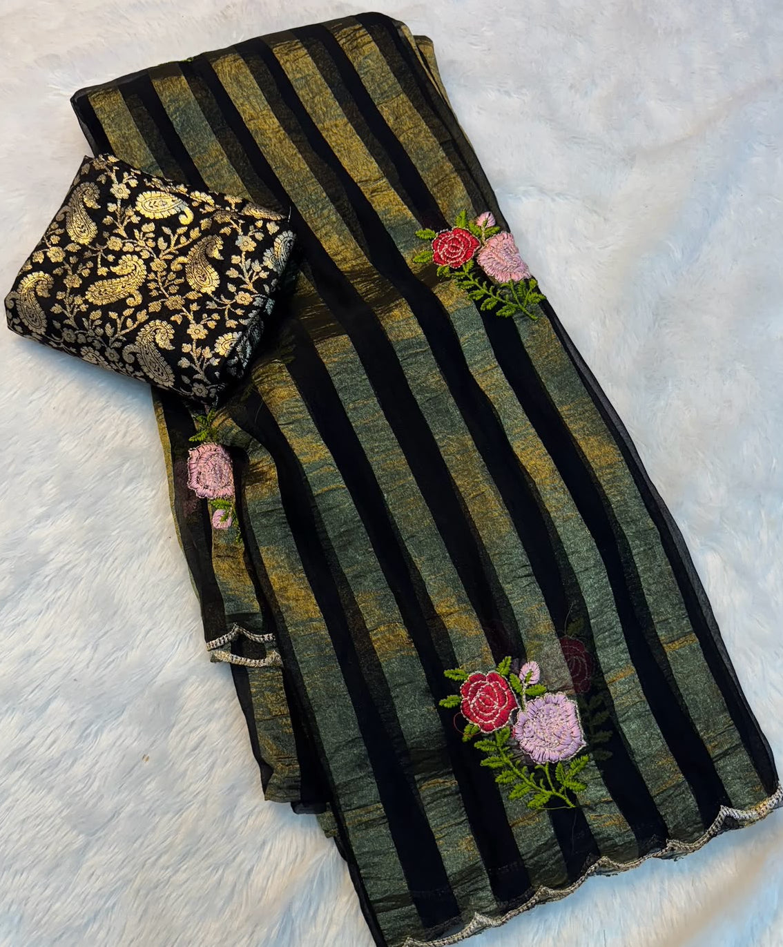 Sufi crush saree