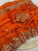 Space silk Chiffon Dual ton