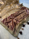 Multi Colour Border Tissue Soft Silk