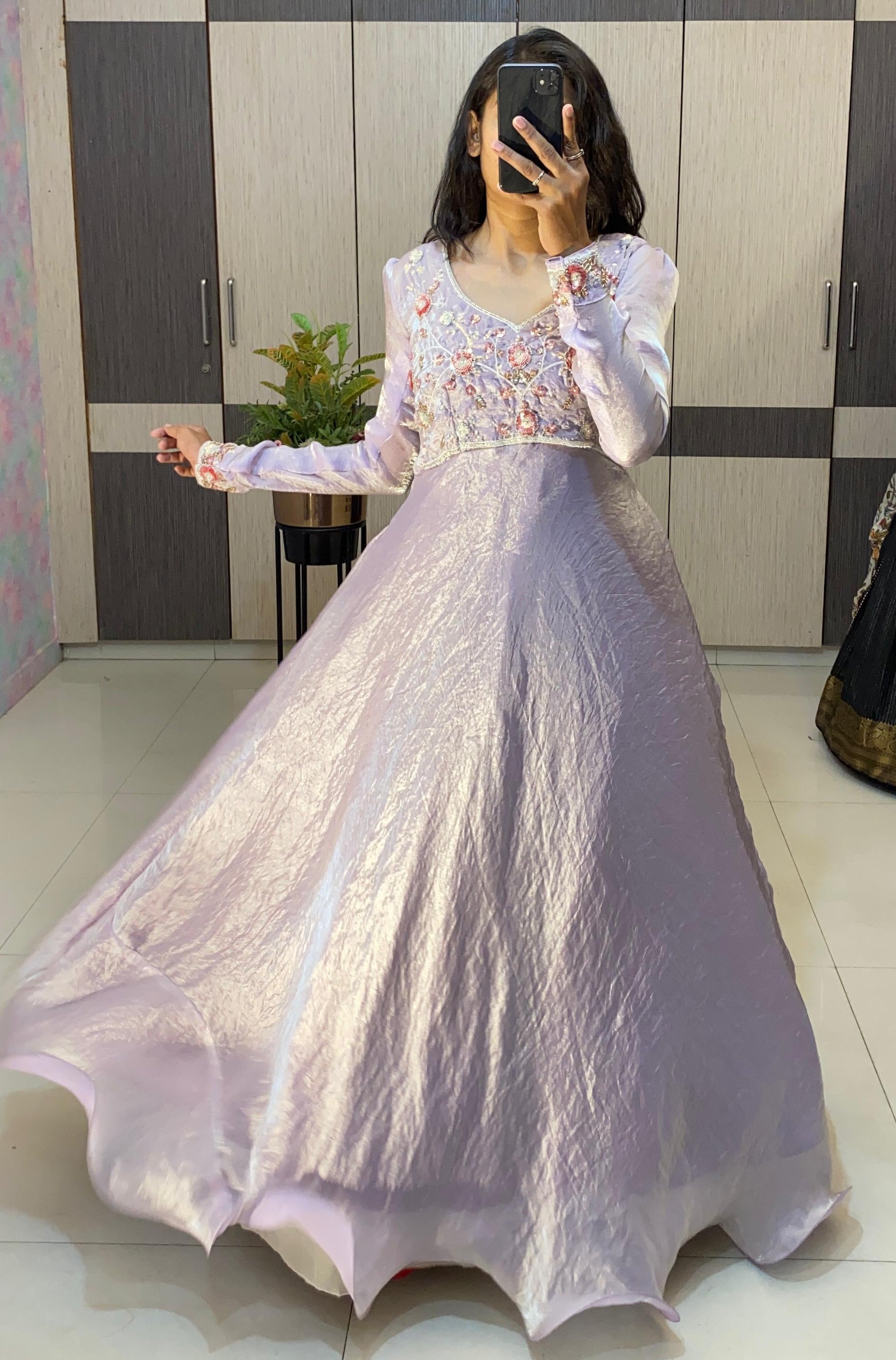 Premium Space Silk Gown