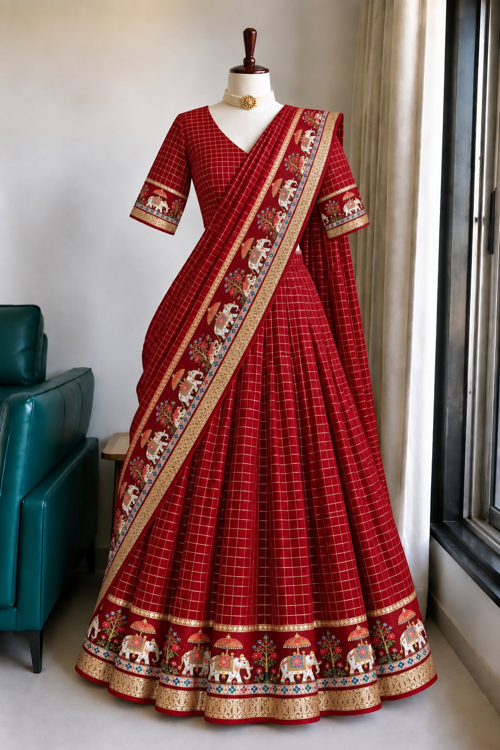 Viscouse georgette lehenga