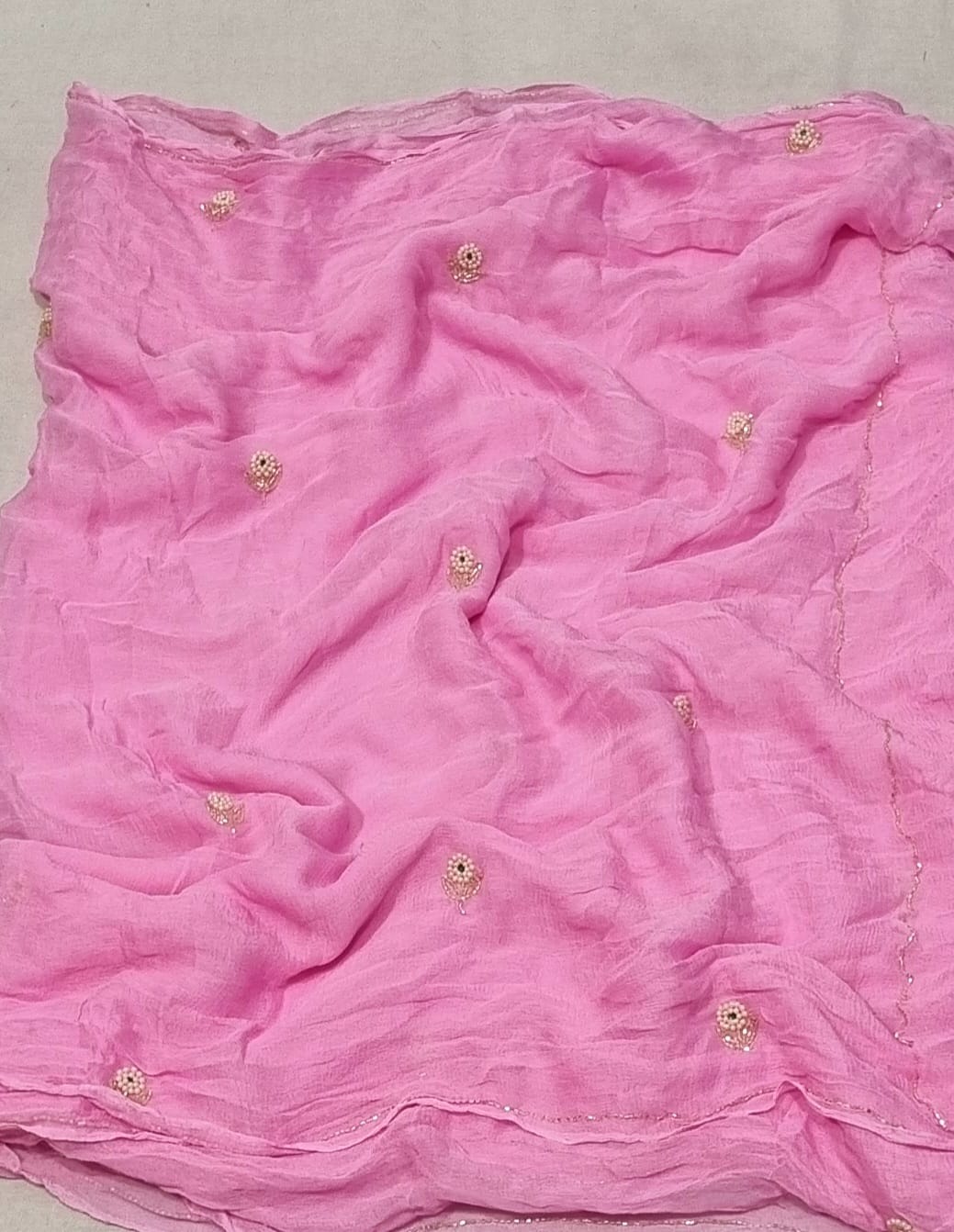 Himaja InspiredButter chiffon saree
