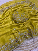 Space silk Chiffon Dual ton