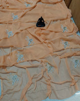 Chiffon Handwork sarees