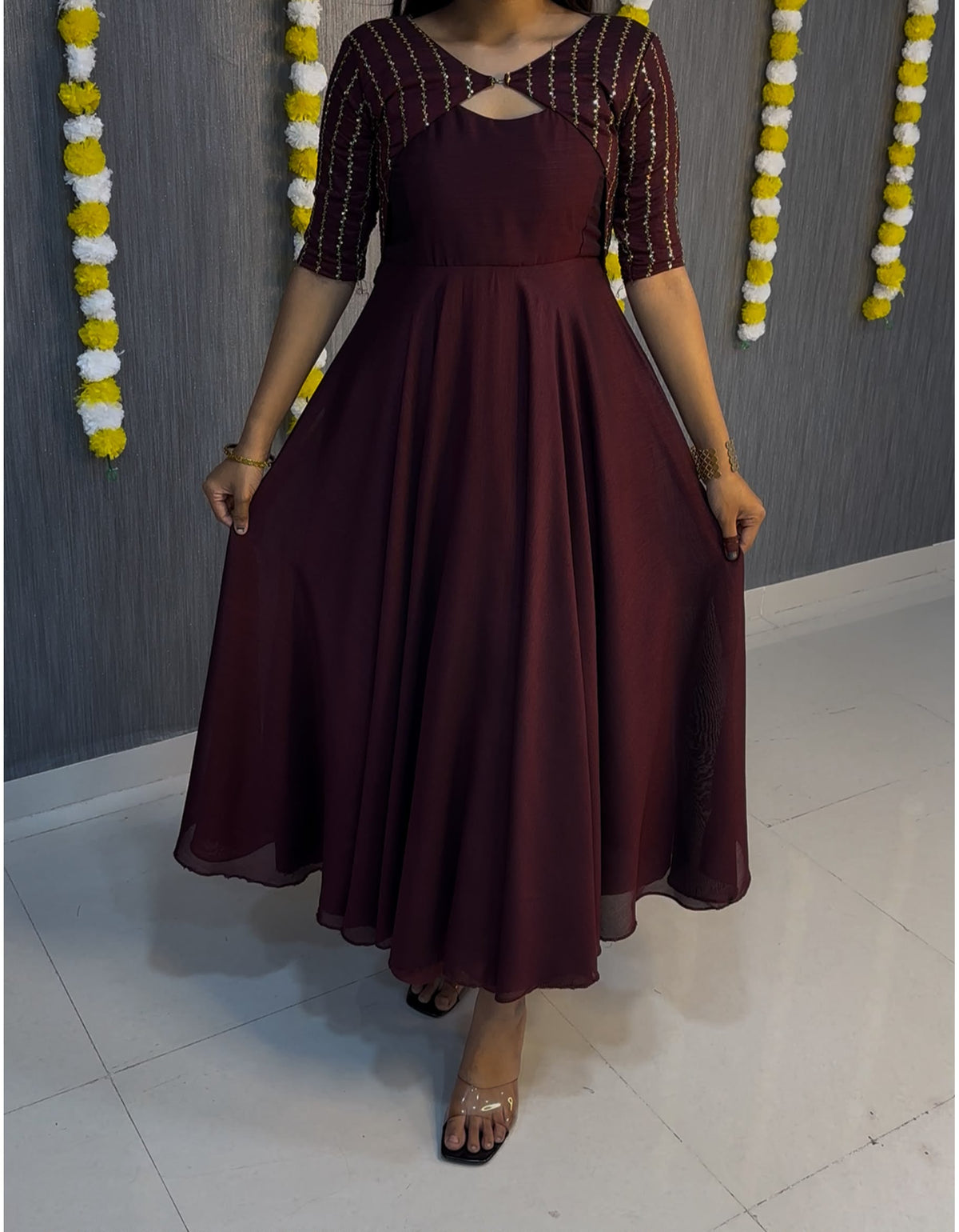 3 in 1 Dress style in 3 Different styles